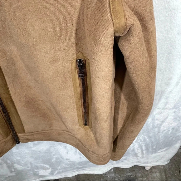 Blank NYC Snowed In Faux Fur Lined Jacket men’s small - Picture 9 of 14